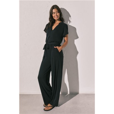 Mono largo fluido negro