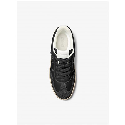 Michael Kors Outlet Kai Mixed-Media Sneaker