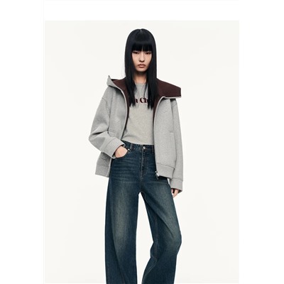 Женская толстовка на молнии   МО*КО