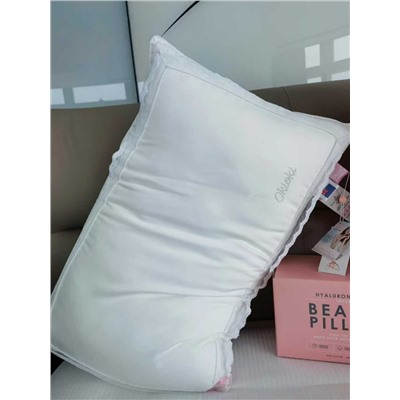 Новозеландская элитная женская подушка-маска   Okioki sleep factory с гиалуроновой кислотой для женщин