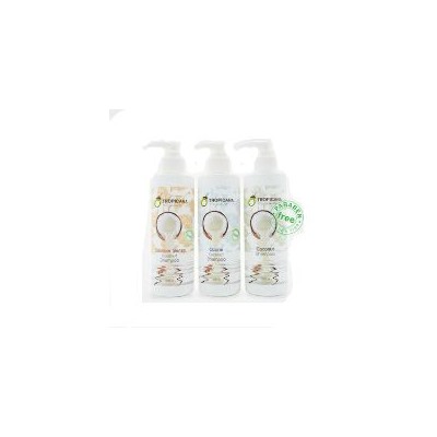 КОКОСОВЫЙ ШАМПУНЬ TROPICANA VIRGIN COCONUT OIL (БЕЗ ПАРАБЕНОВ) 240 ml/Tropicana coconut shampoo 240 ml