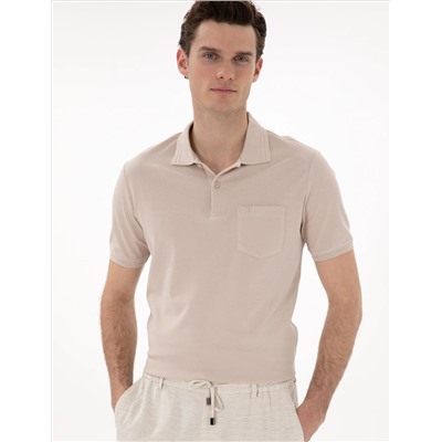 Taş Regular Fit %100 Pamuk Polo Yaka Basic Tişört