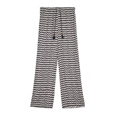 Pantalón largo viscosa estampado ikat