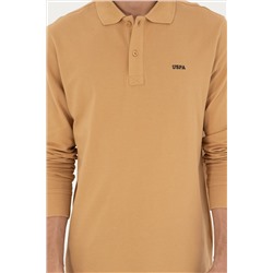 Erkek Camel Basic Sweatshirt