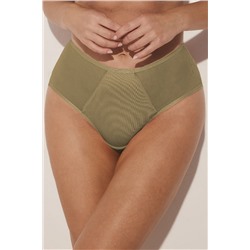 932/2-P LOU KHAKI Трусы слипы KINGA