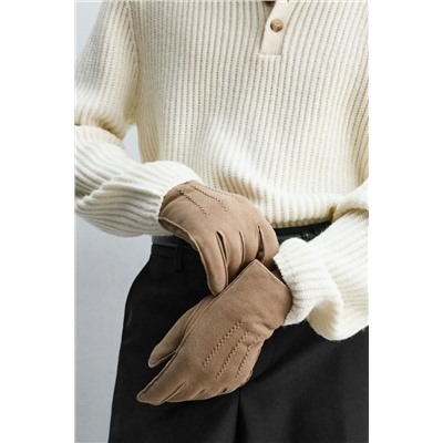 Женские замшевые перчатки  ZAR*A 💤