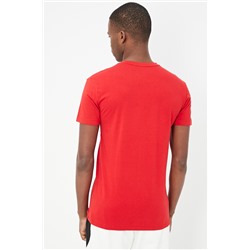 Camiseta super slim fit - Rojo