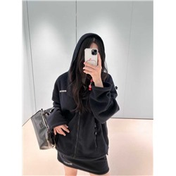 Флисовая кофта с капюшоном   🩷  МИУ МИ*У