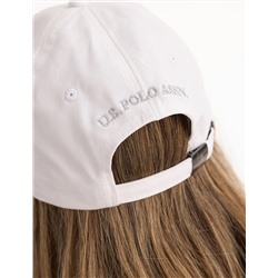 WOMENS TWILL CENTER LUREX LOGO HAT