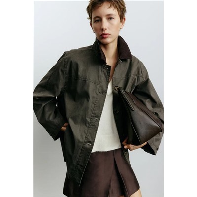 Женская куртка свободного кроя ретро стиль Н*М