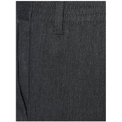 Easy On Boys Grey Half Elastic School Trouser 2 Pack