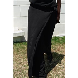 FLOWING WRAP TROUSERS