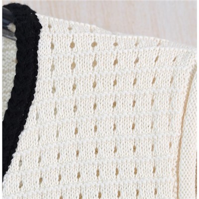 Повседневный трикотажный жилет  АЙСИК*Л