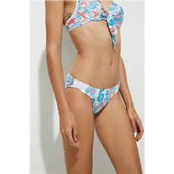 Braguita estampada plisada