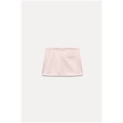 VELVET MINI SKIRT