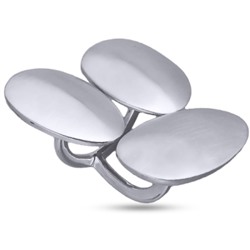 Кольцо Геометрия (покрытие матовый родий)