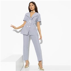 Брючный костюм, Прогулки по Монмартру (elegant, 2 в 1, с поясом)