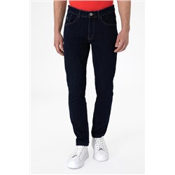 Erkek Koyu Mavi Jean Pantolon