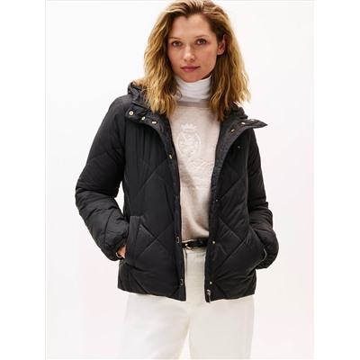 Hooded Quilted Jacket