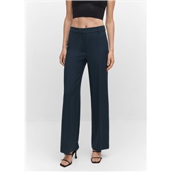 Pantalón recto pinzas