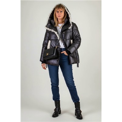 Зимняя куртка с меховой отделкой арт.2813