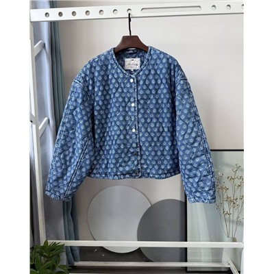 Женская демисезонная джинсовая куртка  ЛЕВАЙ*С