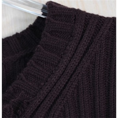 Утолщенный трикотаж с полосатой фактурой КО*С