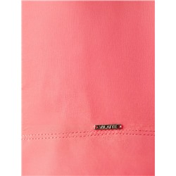 Футболка с V-вырезом и цельнокроеным рукавом из премиального хлопка с эластаном