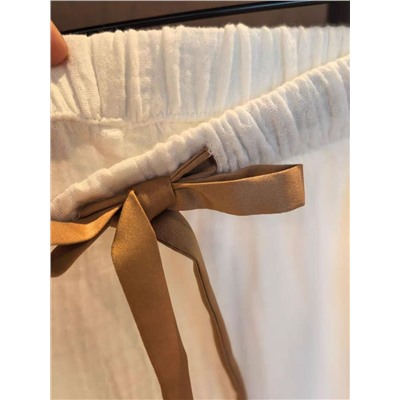 Ещё одна нежная нежность 🤍 Женская пижама в двух вариантах