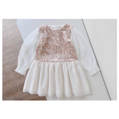 Детское праздничное платье, экспорт   Материал: полиэстер