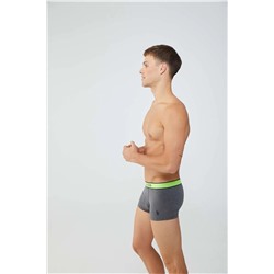 U.S. Polo Assn. Erkek Baskılı-gri 2'li Boxer