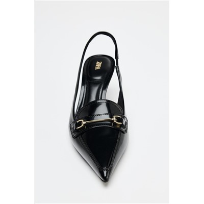BUCKLE SLINGBACK SHOES