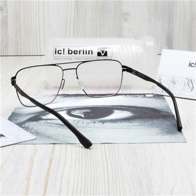 IB00016 - Оправа ic!Berlin Sandro K. black + футляр