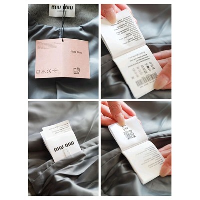 Женский шерстяной джемпер на молнии  MiuMi*u