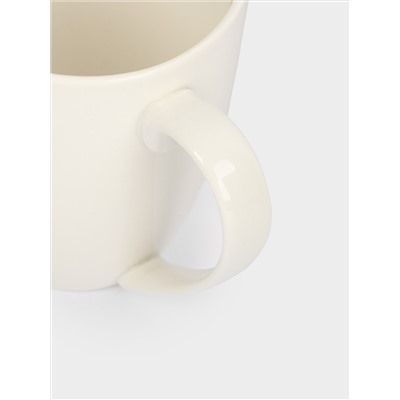 Кружка, 320 мл, фарфор N, белая, Ежик у елки, Child holiday