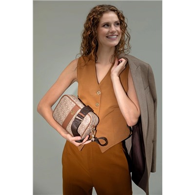 Kadın Koyu Bej Omuz Çantası