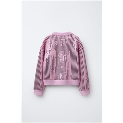 SEQUINNED KNIT JUMPER