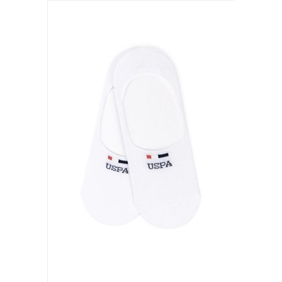 Erkek 2'li Beyaz Babet Çorap