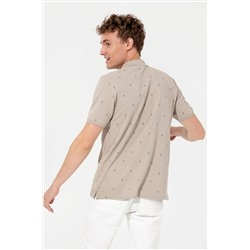 Erkek Haki Polo Yaka Tişört