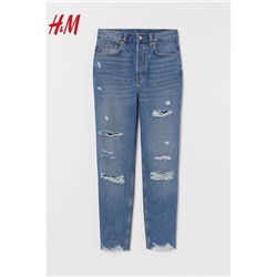 H&*M  оф сайт, распродажа стильные рваные джинсы из 💯 хлопка ✔️сейчас в распродаже с огромной скидкой