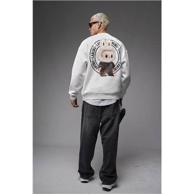 Худи  лабубу белый