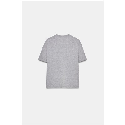 SHIMMER TEXT T-SHIRT