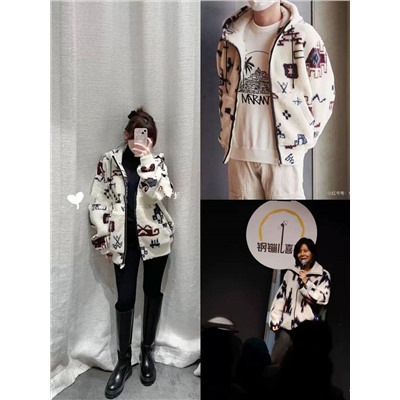 Спортивная куртка из шерпы  Isabe*l Maran*t  Унисекс модель