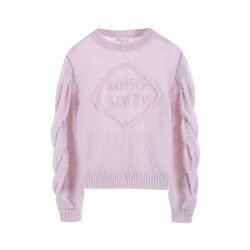Jersey de lana y mohair Rosa