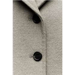 FEW ITEMS LEFT ZW COLLECTION DOUBLE-FACED FITTED BLAZER