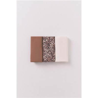 Pack 3 tangas animal print