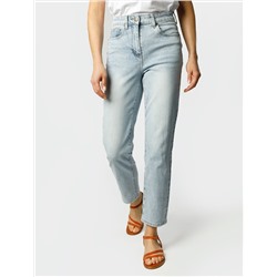 Прямые джинсы из эластичного денима