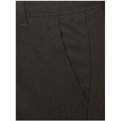 Boys Charcoal Skinny Leg School Trousers 2 Pack