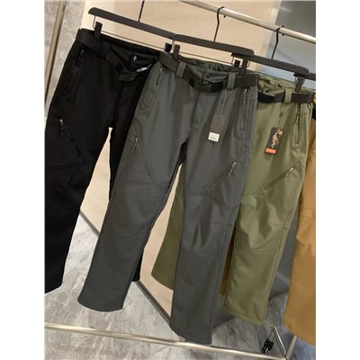 Мужские утеплённые на ылисе уличные брюки карго для походов и активного отдыха  FRE*E SOLDIE*R