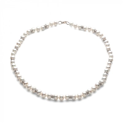 Бусы серебро 01455NS1D8.40